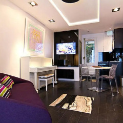 Апартаменты Studio Paris Apartment - Jobs Париж комната для гостей фото 4