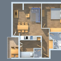 Apart Hotel Vijolica 3* Апартаменты с 2 отдельными кроватями