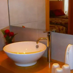Отель Apartamentos sobre o Douro ванная