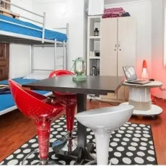 Manon Hostel Galata Кровать в общем номере двухъярусные кровати фото 2