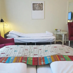 Hotel Villa Terminus 3* Стандартный семейный номер с двуспальной кроватью фото 4