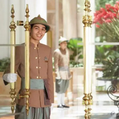 Отель Shangri-la Bangkok 5* Номер Делюкс с 2 отдельными кроватями фото 14