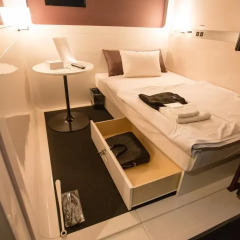 Отель First Cabin Atagoyama Япония, Токио - отзывы, цены и фото номеров - забронировать отель First Cabin Atagoyama онлайн сейф в номере