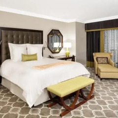 Отель Caesars Palace 5* Представительский люкс с двуспальной кроватью фото 11
