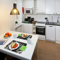 Отель Forenom Serviced Apartments Helsinki Kruununhaka Финляндия, Хельсинки - 2 отзыва об отеле, цены и фото номеров - забронировать отель Forenom Serviced Apartments Helsinki Kruununhaka онлайн в номере фото 2