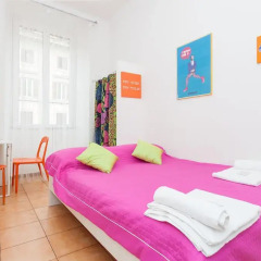 Отель Meltin Rome Guest House 2* Номер с общей ванной комнатой с различными типами кроватей (общая ванная комната)