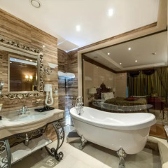 Отель Xheko Imperial Hotel Албания, Тирана - отзывы, цены и фото номеров - забронировать отель Xheko Imperial Hotel онлайн ванная фото 2