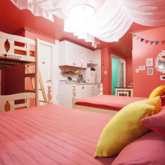 Отель Han River Guesthouse 2* Семейная студия с двуспальной кроватью фото 10