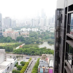 Апартаменты Shenzhen Wozhan Apartment K K Mall балкон