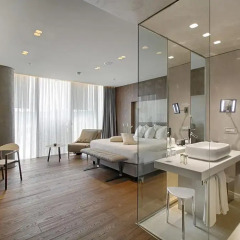 Отель The Plaza Tirana 5* Стандартный номер с различными типами кроватей фото 8
