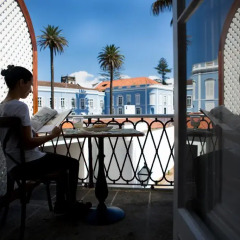 Отель Casa Das Palmeiras Charming House Azores Понта-Делгада балкон