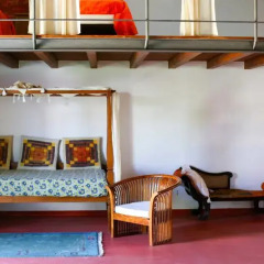 Отель Loft Belvedere Сан-Мартино-Сиккомарио комната для гостей фото 2