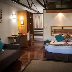 Отель First Landing Beach Resort & Villas 3* Бунгало с различными типами кроватей фото 10