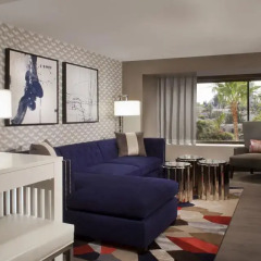 Отель Beverly Hills Marriott 4* Люкс с различными типами кроватей фото 4