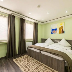 Отель Bürgerhofhotel 3* Стандартный номер с двуспальной кроватью фото 10