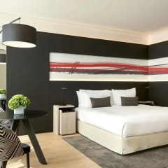 Отель Marriott Lyon Cité Internationale 4* Полулюкс с различными типами кроватей фото 2