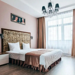 Гостиница Британика Номер Комфорт разные типы кроватей фото 6