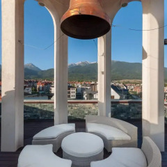 Апартаменты Bansko Royal Towers Apartment Банско балкон