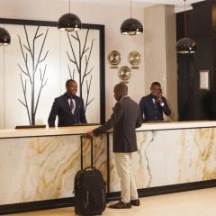 Отель Chik-Chik Lubango интерьер отеля