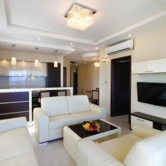 Отель Aparthotel Shine 4* Улучшенные апартаменты с 2 отдельными кроватями фото 13