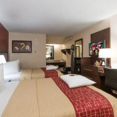 Отель Red Roof Inn PLUS+ Columbus-Ohio State University OSU 2* Номер Делюкс с различными типами кроватей фото 8