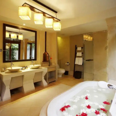 Отель Melati Beach Resort & Spa 5* Вилла с различными типами кроватей фото 40