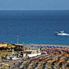 Отель Aquamare Hotel Греция, Родос - отзывы, цены и фото номеров - забронировать отель Aquamare Hotel онлайн приотельная территория
