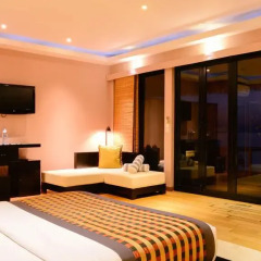 Отель Adaaran Prestige Vadoo 5* Вилла с различными типами кроватей фото 30