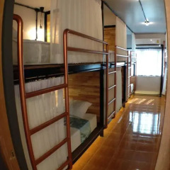 Sleep Owl Hostel Кровать в общем номере с двухъярусной кроватью фото 17