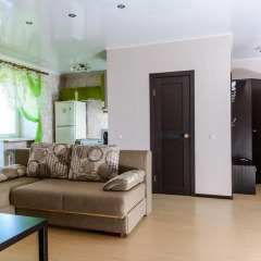 Гостиница Kosmos Apartments na Sovetskoy в Сыктывкаре отзывы, цены и фото номеров - забронировать гостиницу Kosmos Apartments na Sovetskoy онлайн Сыктывкар комната для гостей фото 4