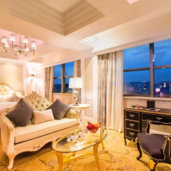 Отель Hangzhou Hua Chen International 4* Улучшенный номер с различными типами кроватей фото 9