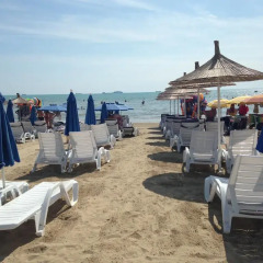 Hotel Vila Anna пляж