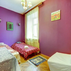 Апартаменты Apartment on Mitinsky Санкт-Петербург комната для гостей фото 2