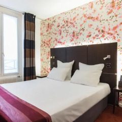 Отель le 55 Montparnasse Hôtel 3* Стандартный номер с различными типами кроватей фото 3