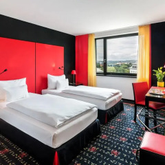 Отель Vienna House Easy Pilsen Чехия, Пльзень - 3 отзыва об отеле, цены и фото номеров - забронировать отель Vienna House Easy Pilsen онлайн комната для гостей фото 3
