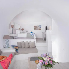 Отель Aqua Luxury Suites Люкс с различными типами кроватей фото 17