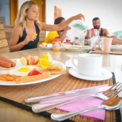 Отель Jail Break Surf Inn питание фото 2