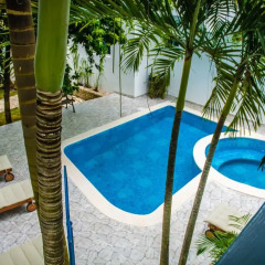 Отель Batey Hotel Boutique Доминикана, Бока Чика - отзывы, цены и фото номеров - забронировать отель Batey Hotel Boutique онлайн бассейн фото 3