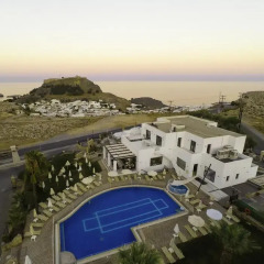 Lindos View Hotel пляж фото 2