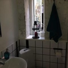 Отель Engelsted Guesthouse Дания, Копенгаген - отзывы, цены и фото номеров - забронировать отель Engelsted Guesthouse онлайн ванная фото 2