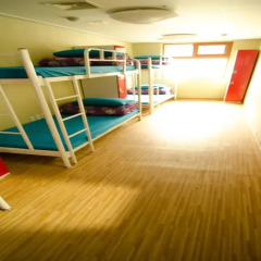 Kimchee Sinchon Guesthouse - Hostel Кровать в общем номере с двухъярусной кроватью фото 29