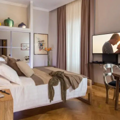 Апартаменты QT Suites & Apartments - Sistina Люкс с различными типами кроватей