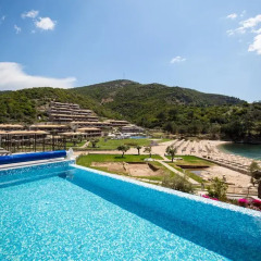 Отель Thassos Grand Resort бассейн фото 2
