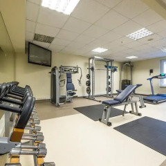Отель Park Inn by Radisson Kaunas Hotel Литва, Каунас - 1 отзыв об отеле, цены и фото номеров - забронировать отель Park Inn by Radisson Kaunas Hotel онлайн фитнесс-зал фото 3