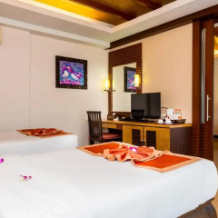 Отель Nipa Resort 4* Номер Делюкс с двуспальной кроватью фото 3