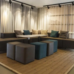 Отель Park Hotel Käpylä Финляндия, Хельсинки - 14 отзывов об отеле, цены и фото номеров - забронировать отель Park Hotel Käpylä онлайн интерьер отеля