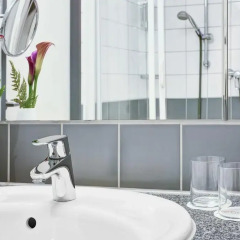 Отель IntercityHotel Düsseldorf 4* Стандартный номер с различными типами кроватей фото 3