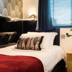 Отель Paskins Brighton 3* Стандартный номер с различными типами кроватей (общая ванная комната)