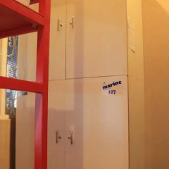 Отель Marine Tourist Beach Guest House Negombo Beach 2* Кровать в женском общем номере с двухъярусной кроватью фото 5