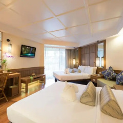 Отель Katathani Phuket Beach Resort 5* Номер Делюкс с двуспальной кроватью фото 13